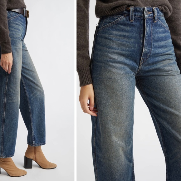 NILI LOTAN barrel jeans NWT - Picture 3 of 9